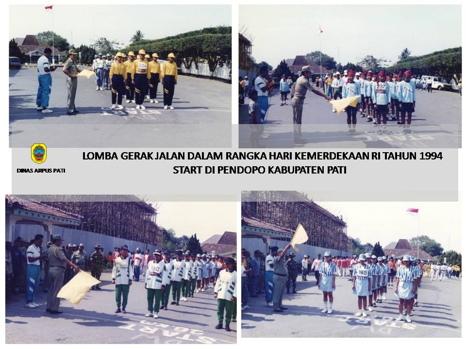 Lomba Gerak Jalan HUT RI TH. 1994