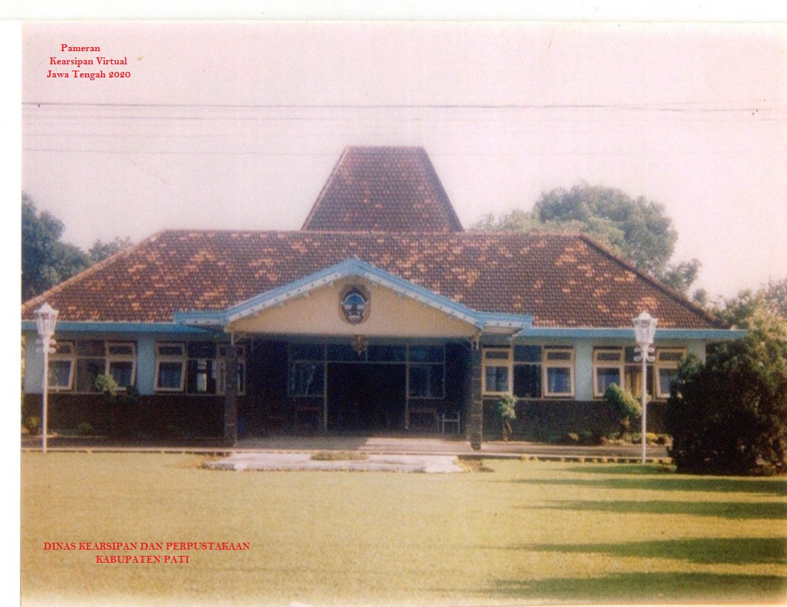Pendopo Kabupaten Pati 1980